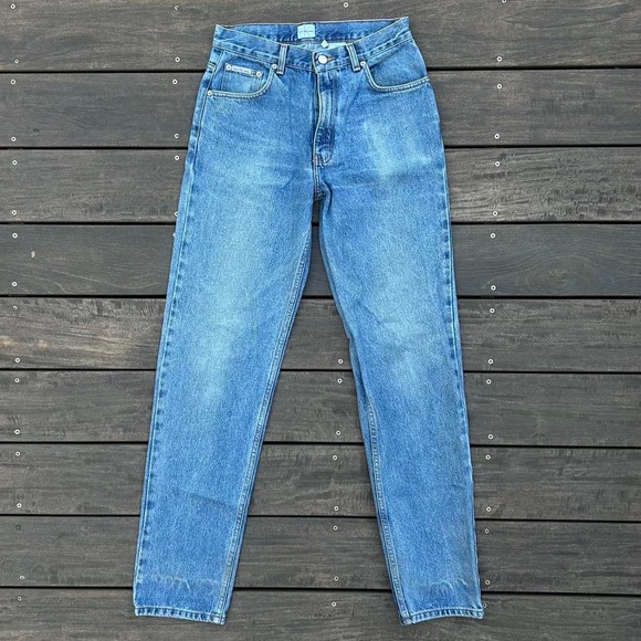 Vintage Blue Light Wash Vintage 90s Calvin Klein Jeans - Picture 3 of 7